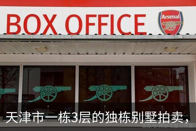 天津市一栋3层的独栋别墅拍卖，被人以191万元拿下