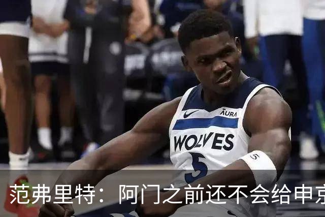 范弗里特：阿门之前还不会给申京做高吊球，他一直在成长