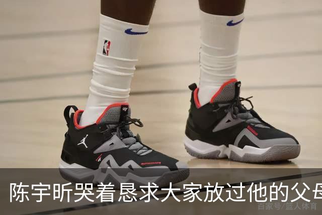 陈宇昕哭着恳求大家放过他的父母，说他的父母没有过错